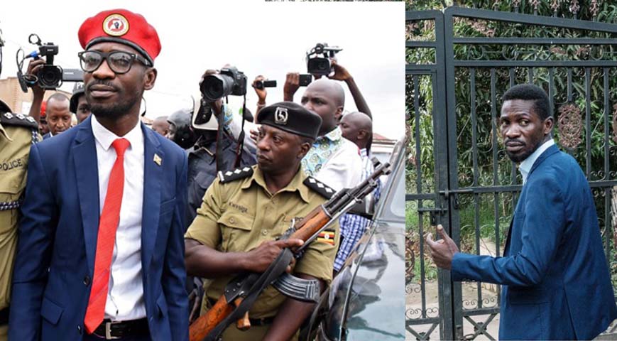 Uganda Opposition Leader Bobi Wine Says Under House Arrrest
